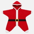 thumbnail image 7 of GiLiling Baby Starfish Onesie Christmas Newborn Romper Fleece Starfish Onesie Starfish Baby OutfitLong Sleeve Romper Cute Funny Bodysuit (Red, 9 Months), 7 of 7