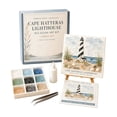 thumbnail image 2 of Sea Glass Art Kit with Pre-Sorted Glass Pieces and White Glue, Coastal Mosaic Art Kit for Adults and Kids to Craft Lighthouse Decor, Beach Themed Gifts and Diy Craft Kit for, 2 of 7