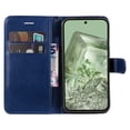 thumbnail image 2 of Dteck for Google Pixel 9 Pro / 9 Wallet Case, Magnetic PU Leather Flip Folio Case with Card Holders RFID Blocking Kickstand Shockproof TPU Inner Shell Phone Cover 2024, Blue, 2 of 7