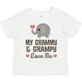 thumbnail image 3 of Inktastic My Grammy and Grampy Love Me Boys or Girls Toddler T-Shirt, 3 of 5