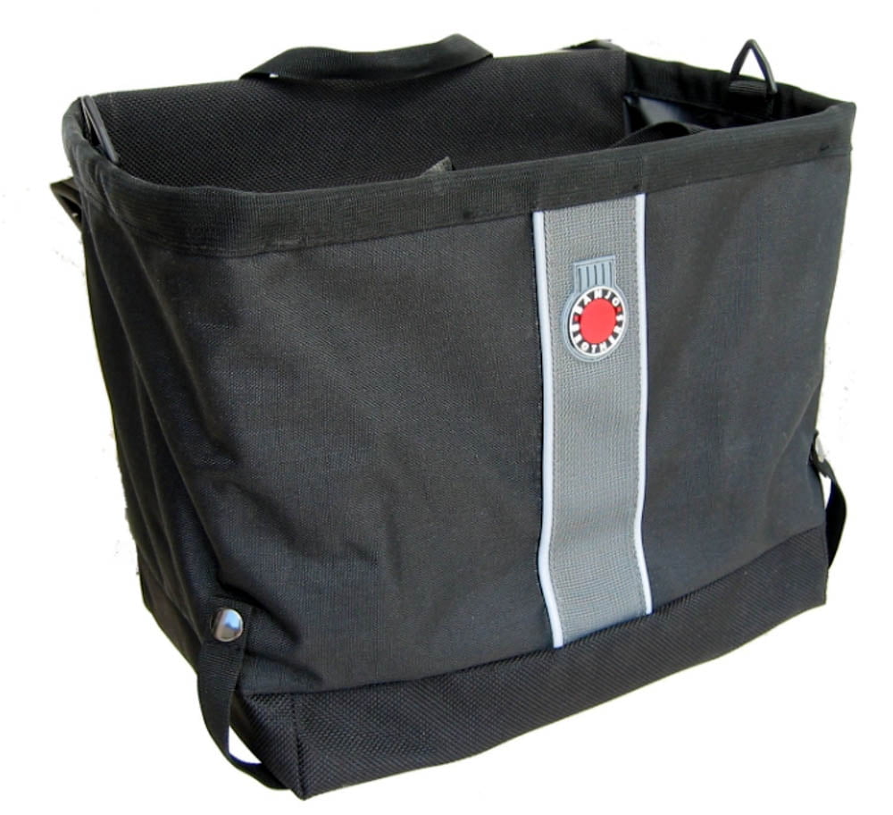 Bushwhacker Omaha Bicycle Rack Grocery Pannier Pair Cycling Basket Bike Rear Bag Holder Carrier Trunk with Storage Walmart