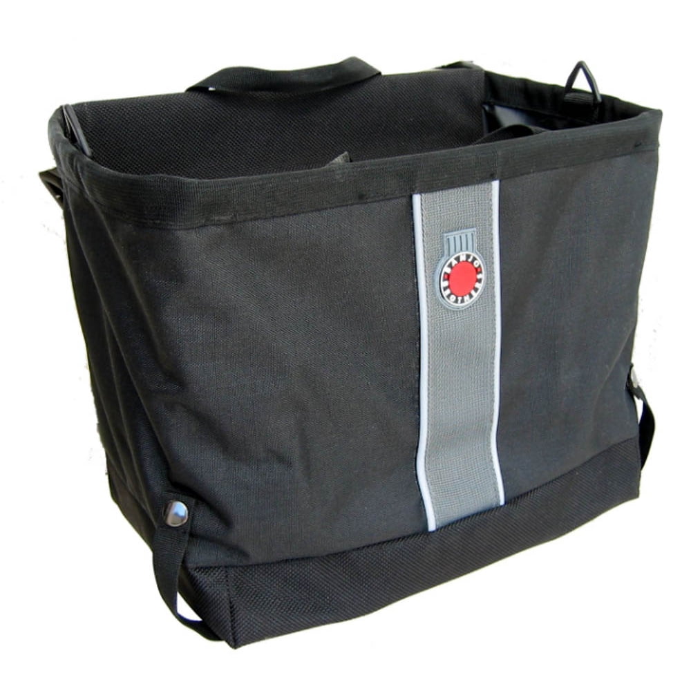 BANJO BROTHERS Grocery Bag Pannier Bicycle Black 1100 Cubic Inches Rack