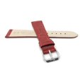 thumbnail image 4 of Bandini 12mm Womens Italian Leather Watch Band Strap - Red - Alligator Pattern, 4 of 5