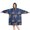 Cute Boxe, variant on Cute Border Collie Pattern Wearable Oversized Blanket,Wearable Blanket Hoodie for Adults,Cozy Hooded Blankets with Super Pockets,Super Warm Fuzzy Pullover for Women & Men