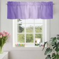 thumbnail image 3 of Valances for Windows Rod Pocket Short Curtain for Bathroom Living Room Bedroom 1 Panel 42x12in, 3 of 9
