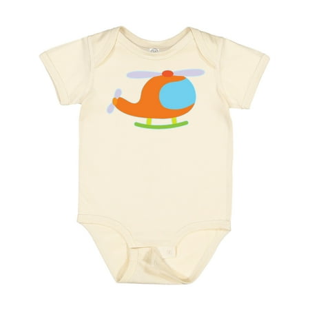 

Inktastic Helicopter Cute Flying Gift Baby Boy or Baby Girl Bodysuit