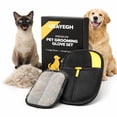 thumbnail image 1 of Guantes depiladores para mascotas USAYEGH para perros y gatos, paquete de 2, 1 of 8