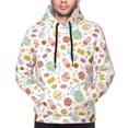 thumbnail image 4 of Hoodies for Men - Dessert Long Sleeve Comfrt Men'S Fashion Hoodies & Sweatshirts, Sweatshirts for Men Hoodies Pullover Clothing Clothes with Pouch, 4 of 7