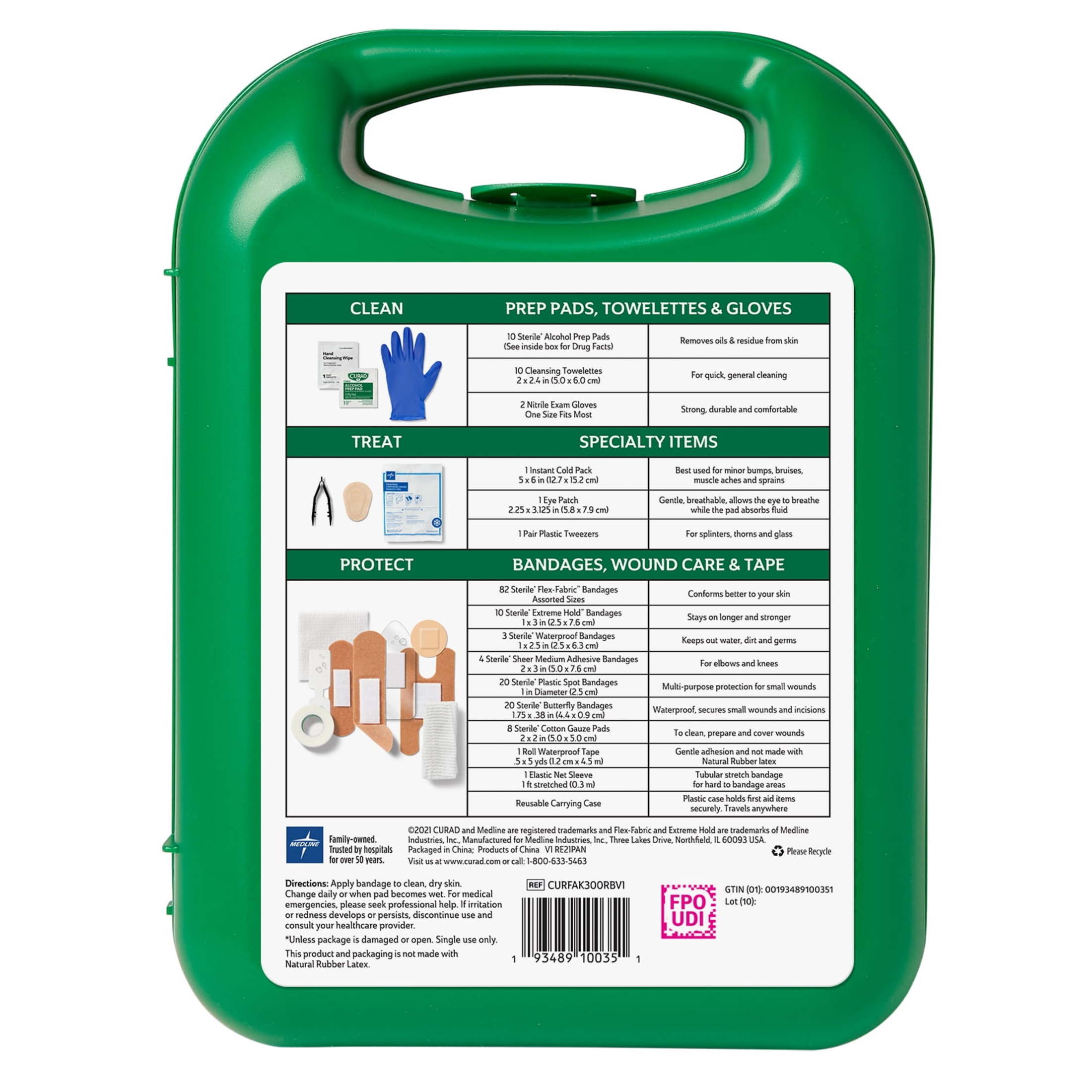 Curad Complete First Aid Kit 175 Piece photo 2