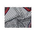 thumbnail image 5 of INSPIRE CHIC Women's Houndstooth Leopard Print Square Scarf Kerchief Neckerchief, 5 of 5