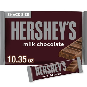 Hershey's Milk Chocolate Snack Size Candy, Bag 10.35 oz