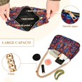 thumbnail image 2 of FORMRS Womens Shoulder Bag with Chain Strap Clutch Purse Cute Tote Handbag, Red Geometric Eagle, 2 of 7