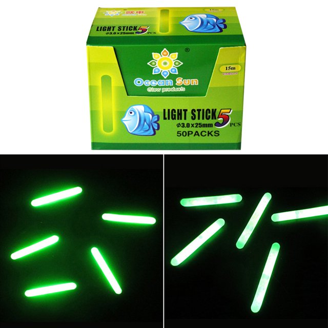Fishing Light Stick Freshwater Portable Fish Saltwater Portable Fish Lighting Rod Tackle Fluorescent Lightstick Professional Fisherman Beginner 10 Bags