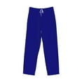 thumbnail image 4 of Bingfone Navy Mens All Over Print Sleep Pajama Pants-Xx-Large, 4 of 9