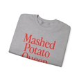 thumbnail image 3 of Mashed Potatoes Queen Sweatshirt Gifts Crew Neck Shirt Long Sleeve Unisex, 3 of 5