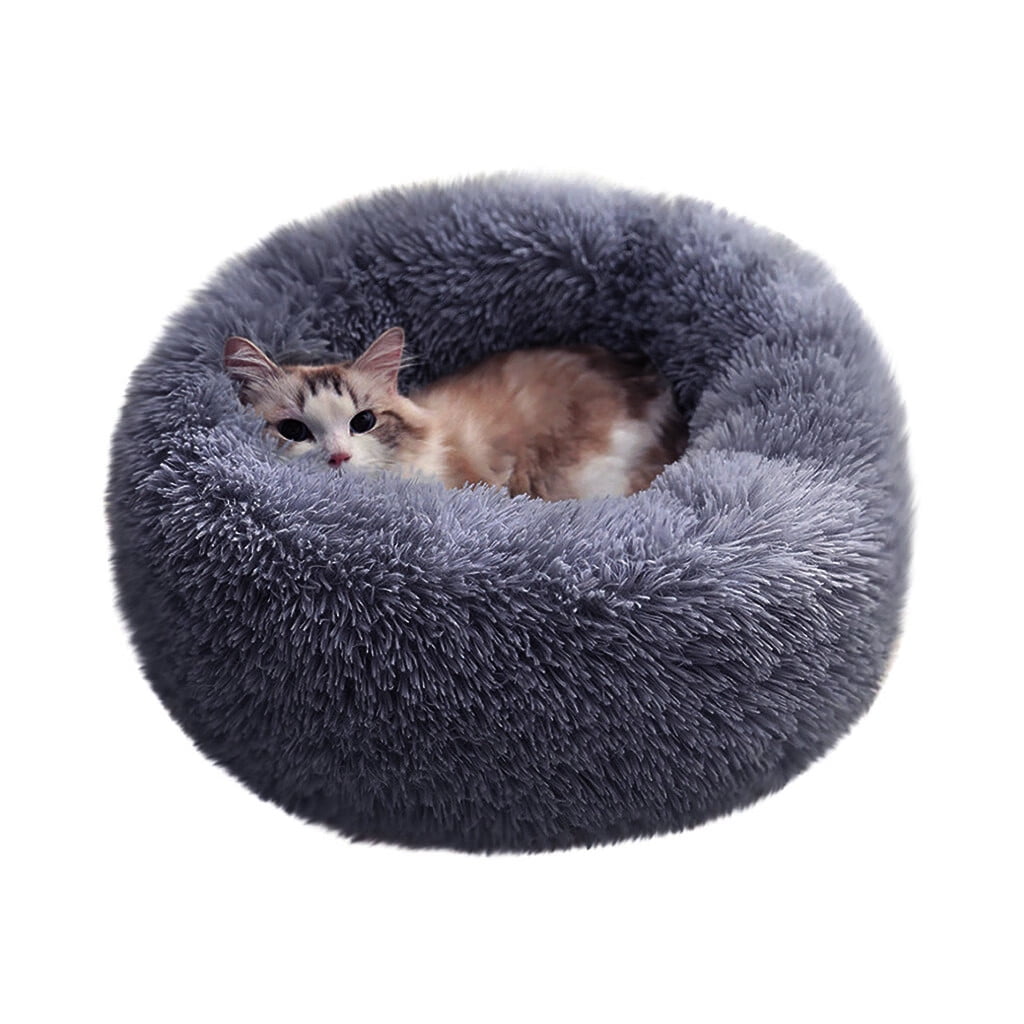 Baby Play Mat Dog Round Cat Winter Warm Sleeping Bag Long Plush Soft