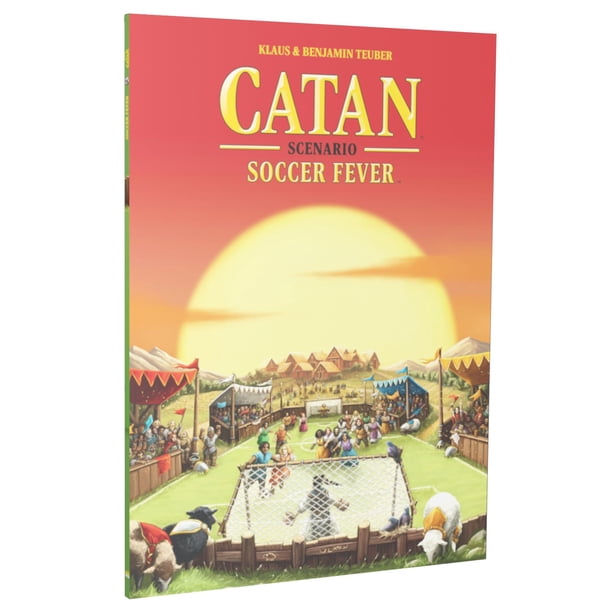 Juego de expansión de escenarios CATAN Soccer Fever para niños y adultos