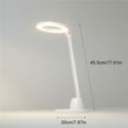 thumbnail image 2 of Lámpara De Mesa Led 48 Led 4000K Cuidado De Los Ojos Luz Natural Control Táctil 7 Niveles De Brillo Lámpara De Lectura Escritorio Ajustable Luz Nocturna Con Portalápices Methold HA017501-00, 2 of 7