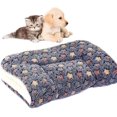 thumbnail image 1 of 2 piezas (L) estera de cama de conejillo de indias lavable, almohadilla de cama de invierno de conejo para interior, colchones cálidos de cama para animales pequeños, almohadilla de dormir d, 1 of 5