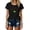 Black, variant on Women's Brazil Soccer T-Shirt Crewneck Short Sleeve Ringer Top Vintage Brasil EST 1822 Flag Graphic Tee Casual Game Day Fan Gear Tops
