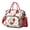 Red-51, variant on Cherry Print Reusable Lunch Tote Waterproof Leakproof Large Lunch Box Dual Insulated with Adjustable Strap & Multi pockets Perfect for Office & Outdoor Use