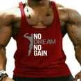 thumbnail image 1 of Body Fitness Tops Gym Stringer Workout Vest Singlet Men Shirt, 1 of 5