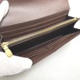 thumbnail image 4 of Pre-Owned LOUIS VUITTON Round Zipper Damier Portefeuille Sara N63209 Louis Vuitton Ebene Long Wallet LV (Good), 4 of 10