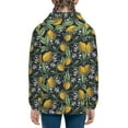 thumbnail image 6 of Kdxio Citrus Fruits Elegant Lemons Pattern Kids Boys Girls Zip Up Hoodie 3D Printed Hooded Sweatshirt Hoody Coat with Pocket 7-12 Y-Medium, 6 of 6