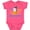 Vintage Hot Pink, variant on Inktastic My 1st Halloween with Unicorn Witch Girls Baby Bodysuit