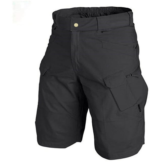 Mens Shorts Classic Twill Relaxed Fit Work Wear Combat Safety Cargo Pants