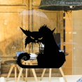 thumbnail image 3 of Vinyl Removable 3D Wall Sticker Halloween Black Cat Decor Decals For Walls Decal, 3 of 6