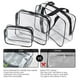 thumbnail image 5 of Kit de neceseres de viaje ROYBENS de PVC transparente, 3 unidades, 5 of 9