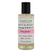 Demeter Baby Powder Massage & Body Oil For Unisex 2 oz