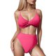 thumbnail image 1 of Traje de Baño Femenino con Pantalones Cortos Control Del Vientre Traje de Baño Sexy Dividido con Sujetador Acolchado Nylon Spandex, Moda Delgada Dos Piezas para la Piscina de Playa, Traje de Baño Tors, 1 of 8
