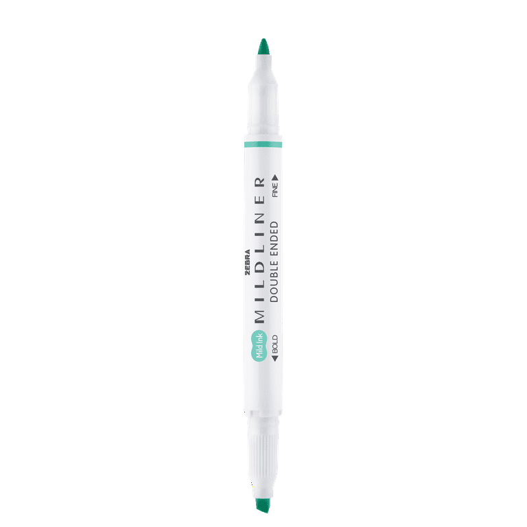Zebra Pen Mildliner, double ended highlighter, fluorescent colors, 5-pack 
