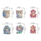 thumbnail image 4 of Llavero Con Pintura Diamantes Imitación Diamante 6 Piezas Corona Navidad Doble Cara Forma Especial Cachorro Yorkie para Principiantes Adultos Suministros Arte, 4 of 9