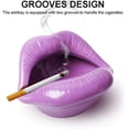 thumbnail image 3 of Creative Ceramic Cigarette Ashtrays with Lips Style Fashion Home Decorations, 3 of 6
