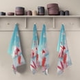 thumbnail image 5 of Dreamtimes Flamingos Kitchen Towels, 18 x 28 Inch Super Soft and Absorbent Dish Cloths for Washing Dishes, 4 PCS Reusable Multi-Purpose Microfiber Hand Towels for Kitchen, 5 of 7