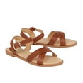 thumbnail image 2 of Dorothy Perkins Womens Florence Crossover Wide Flat Sandals, 2 of 4