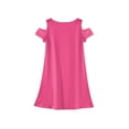 thumbnail image 6 of XADYUY Solid Color Dresses for Girls 10-12 Casual A-Line Sleeveless Toddler Skater Cute Holiday Crew Neck Swing kids sundresses girls 4-16,Hot Pink 7-8 Years, 6 of 6