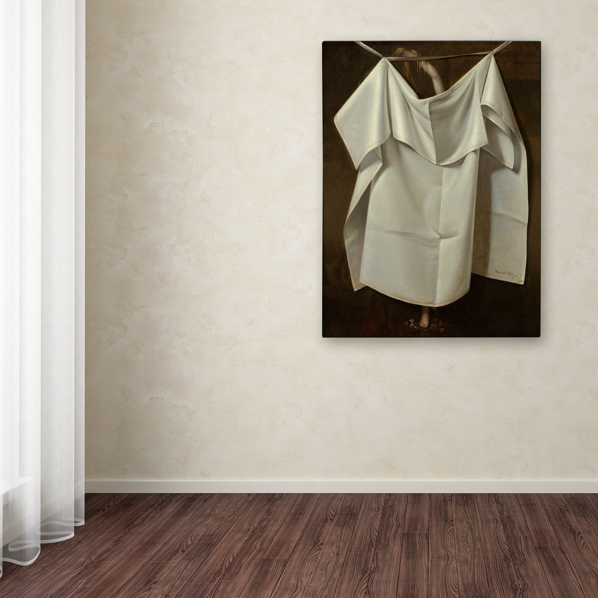 Raphaelle Peale 'Venus Rising From The Sea A Deception' Canvas Art