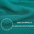 thumbnail image 5 of Hweilai 6Pack 100% Cotton Terry Tea Towels Kitchen Dish Clean Hanging Loop Blue-green, 5 of 5