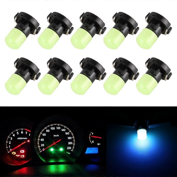 10 luces LED para panel de instrumentos de cuña T3 de 2 W