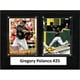 C&I Objets de Collection 68POLANCO MLB 6 x 8 Po Grégory Polanco Pittsburgh Pirates Deux Plaque de Carte – image 1 sur 1