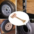 thumbnail image 1 of 7inch E Track Spare Tire Holder Mount, Steel Galvanized, Off Floor Mounting, Rugged Construction, Effective Tool, 1 of 7