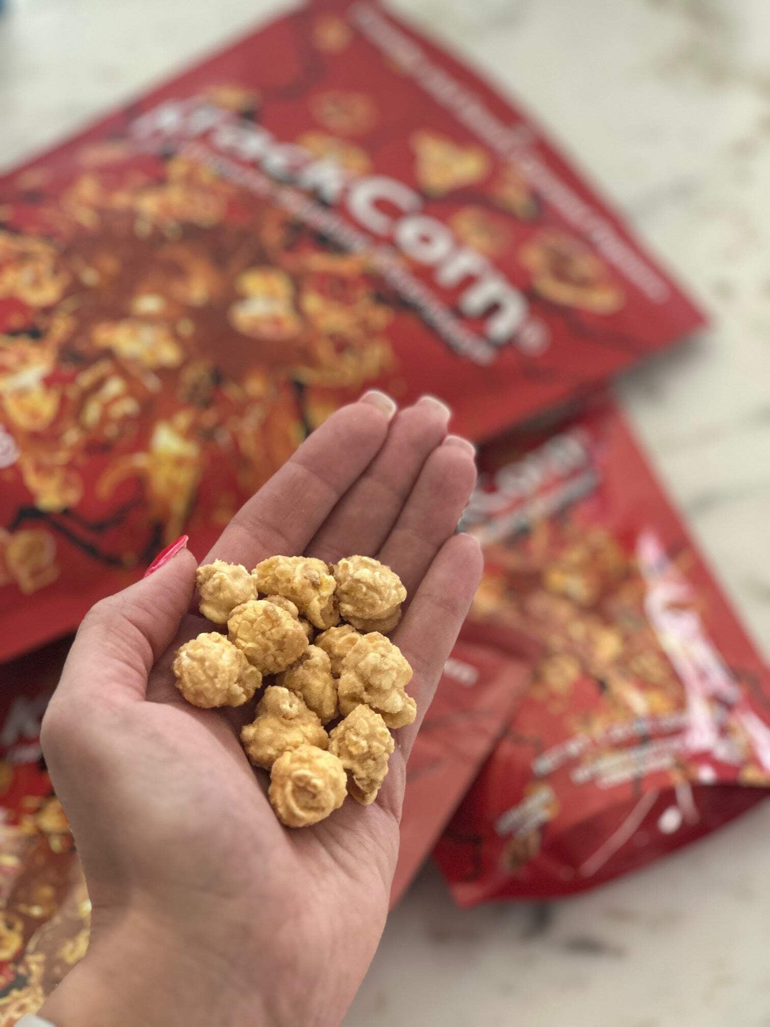 KrackCorn® Popcorn Original Caramel 4oz Personal Size - 6 pack