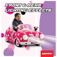 thumbnail image 5 of Huffy 6V Disney Minnie Mouse Convertible Ride-On Car with Remote Control, Ages 3-7, Kids, Pink, 5 of 17