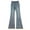 Blue, variant on Bmisegm High Waist Flared Jeans Slim Slim Simple and Exquisite Design Y2K Jeans for Women Blue XS