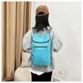 thumbnail image 7 of Men's and Women's Outdoor Sports Waterproof Foldable Backpack Large Capacity Portable Camping and Hiking Day Bag (Gray), 7 of 7