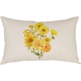 thumbnail image 3 of Set Of 4 Sunflower Flower Decorative Throw Pillow Covers 12x20 Inch Plant Pillow Covers Linen Square Pillow Cases Summer Flower Outdoor Sofa Couch Home Bed Decor Cushion Covers (12 by 20), 3 of 6